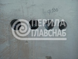 Отверстия в бетонной стене Отверстия в бетонной стене
