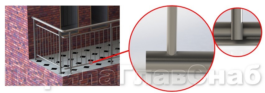 Ограждение балконов и обслуживаемой кровли Ограждение балконов и обслуживаемой кровли