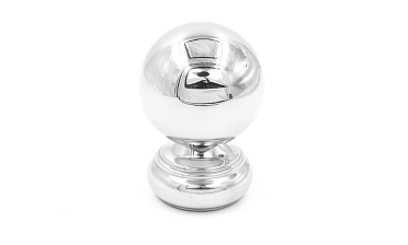 Наконечник шар на стойку Ø50.8 мм, штампованный, полированный, 400 Grit, AISI 201 k075-2 купить в Перми