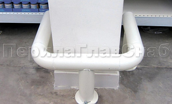 Отбойник для автомобилей из черного металла в Перми. Готовые проекты ПерилаГлавСнаб