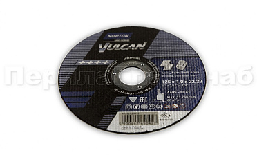 Диск отрезной Norton 125х1,0х22 по нерж/мет. Ф-1137 купить в Перми Диск отрезной Norton 125х1,0х22 по нерж/мет. Ф-1137 купить в Перми