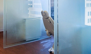 Стеклянные перегородки - вариант 6 купить в Перми