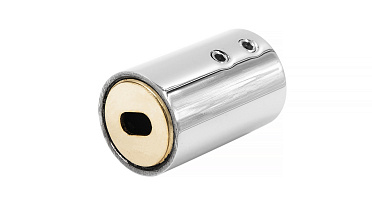 Коннектор стена-труба для трубы 19 мм, без юбки, шлифованный t907-2 SSS купить в Перми