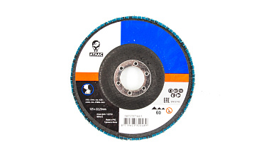 Шлиф. диск "лепесток" 125х22 Р-60 Atlas Ф-0243 купить в Перми Шлиф. диск "лепесток" 125х22 Р-60 Atlas Ф-0243 купить в Перми