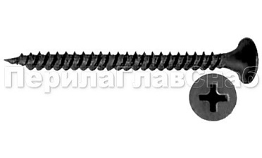 Саморез 3,9х100 д/гипсокартона черн. М-4096 купить в Перми