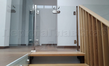 Стекло на креплениях: двустворчатые калитки металл-стекло в Перми. Готовые проекты ПерилаГлавСнаб