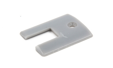 Торцевая заглушка для зажимного профиля с крепежом, пластик, т40 t40-11-30 купить в Перми