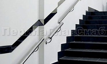 Пристенный поручень из нержавеющей стали 50 мм купить в Перми