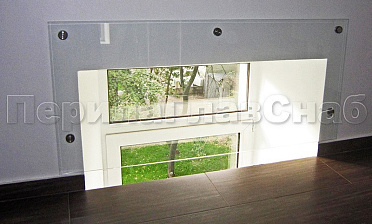 Ограждение со стеклом для окон купить в Перми