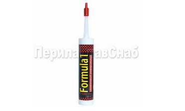 Герметик силиконовый Formula 1 280мл. прозрачный Ф-0381 купить в Перми Герметик силиконовый Formula 1 280мл. прозрачный Ф-0381 купить в Перми