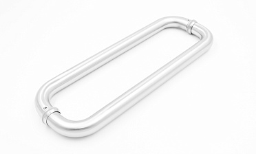 Ручка двухсторонняя для стекла 8-12 мм, 25х350 мм, шлифованная t627-25-350 SSS купить в Перми