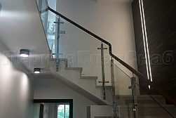 Стеклянные перила для колодезных лестниц в Перми. Готовые проекты ПерилаГлавСнаб - фото 4 Стеклянные перила для колодезных лестниц в Перми. Готовые проекты ПерилаГлавСнаб - фото 4
