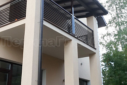 Перила и ограждения из нержавейки и дерева в Перми. Готовые проекты ПерилаГлавСнаб - фото 12