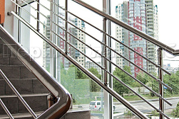 Ограждение на окна из нержавеющей стали в Перми. Готовые проекты ПерилаГлавСнаб - фото 1