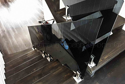 Ограждения лестничных маршей в Перми. Готовые проекты ПерилаГлавСнаб - фото 12