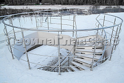 Перила для лестниц из металла в Перми. Готовые проекты ПерилаГлавСнаб - фото 1