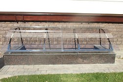 Козырьки и навесы на металлокаркасе в Перми. Готовые проекты ПерилаГлавСнаб - фото 8