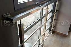 Ограждение на окна из нержавеющей стали в Перми. Готовые проекты ПерилаГлавСнаб - фото 20