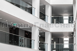 Стеклянные перила для атриумов в Перми. Готовые проекты ПерилаГлавСнаб - фото 13