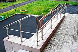 Поручни для инвалидов из нержавеющей стали в Перми. Готовые проекты ПерилаГлавСнаб - фото 14