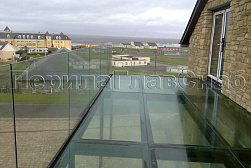 Стеклянные перила для балконов в Перми. Готовые проекты ПерилаГлавСнаб - фото 25