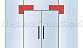 Фитинг угловой соединительный с осью, шлифованный t140 SSS