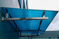 Консольные козырьки и навесы в Перми. Готовые проекты ПерилаГлавСнаб - фото 6