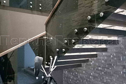 Стеклянные перила для колодезных лестниц в Перми. Готовые проекты ПерилаГлавСнаб - фото 6 Стеклянные перила для колодезных лестниц в Перми. Готовые проекты ПерилаГлавСнаб - фото 6