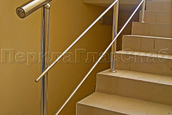 Перила и ограждения из нержавеющей стали с двумя ригелями в Перми. Готовые проекты ПерилаГлавСнаб - фото 9