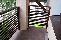 Перила и ограждения из нержавейки и дерева в Перми. Готовые проекты ПерилаГлавСнаб - фото 11