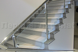 Ограждения для лестниц в Перми. Готовые проекты ПерилаГлавСнаб - фото 6