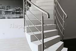 Перила для лестниц из металла в Перми. Готовые проекты ПерилаГлавСнаб - фото 7