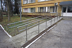 Поручни для инвалидов из нержавеющей стали в Перми. Готовые проекты ПерилаГлавСнаб - фото 20