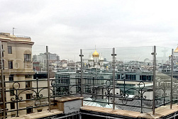 Ограждения из нержавейки со стеклом в Перми. Готовые проекты ПерилаГлавСнаб - фото 15 Ограждения из нержавейки со стеклом в Перми. Готовые проекты ПерилаГлавСнаб - фото 15