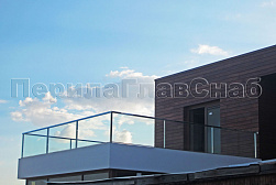 Перила и ограждения для террас в Перми. Готовые проекты ПерилаГлавСнаб - фото 26