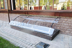 Козырьки и навесы на металлокаркасе в Перми. Готовые проекты ПерилаГлавСнаб - фото 5