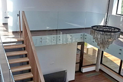 Стеклянные перила для атриумов в Перми. Готовые проекты ПерилаГлавСнаб - фото 21