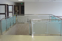 Стеклянные перила для атриумов в Перми. Готовые проекты ПерилаГлавСнаб - фото 4