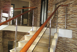 Ограждения лестничных маршей в Перми. Готовые проекты ПерилаГлавСнаб - фото 30