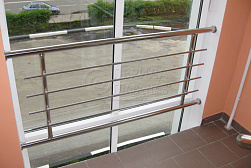 Ограждение на окна из нержавеющей стали в Перми. Готовые проекты ПерилаГлавСнаб - фото 18