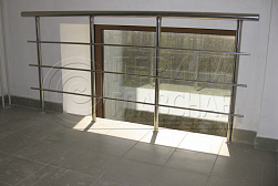 Ограждение на окна из нержавеющей стали в Перми. Готовые проекты ПерилаГлавСнаб - фото 22