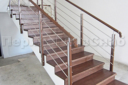 Четырёх и многоригельные перила и ограждения в Перми. Готовые проекты ПерилаГлавСнаб - фото 5