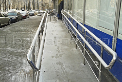 Поручни для инвалидов из нержавеющей стали в Перми. Готовые проекты ПерилаГлавСнаб - фото 23