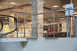 Ограждения из нержавеющей стали с тремя ригелями в Перми. Готовые проекты ПерилаГлавСнаб - фото 4