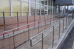 Поручни для инвалидов из нержавеющей стали в Перми. Готовые проекты ПерилаГлавСнаб - фото 22