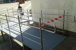 Поручни для инвалидов из нержавеющей стали в Перми. Готовые проекты ПерилаГлавСнаб - фото 7