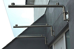 Консольные козырьки и навесы в Перми. Готовые проекты ПерилаГлавСнаб - фото 4