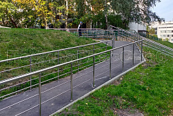 Уличные ограждения из металла в Перми. Готовые проекты ПерилаГлавСнаб - фото 1