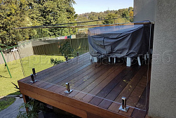 Стеклянные перила для балконов в Перми. Готовые проекты ПерилаГлавСнаб - фото 17