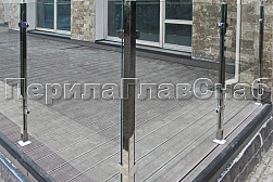 Перила и ограждения для террас в Перми. Готовые проекты ПерилаГлавСнаб - фото 21